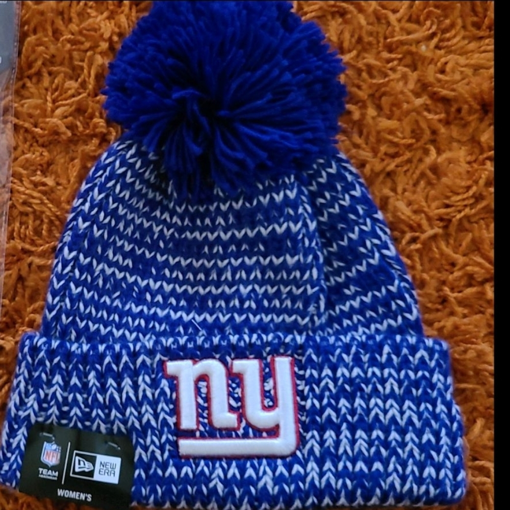 🔥SALE New York Giants Blue Knit Beanie